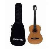 Suzuki SCG-2S+4/4NL классическая гитара размер 4/4, нейлоновые струны, чехол в комплекте