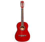 Stagg SCL50-RED классическая гитара, размер 4/4, цвет красный