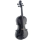 Stagg VN-4/4-TBK скрипка 4/4, цвет черный с футляром