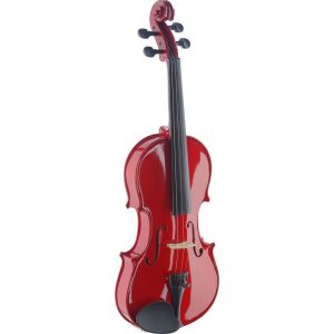 Stagg VN-4/4-TR скрипка 4/4, цвет красный с футляром