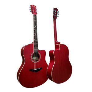 Sevillia IWC-39M RDS гитара акустическая с вырезом, цвет красный
