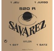 Savarez 520R Carte Rouge Комплект струн для классической гитары, посеребренные, норм.натяжение
