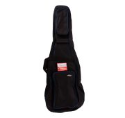 Force STD-A BU чехол для акустической гитары, черный с синим кантом