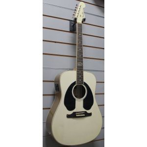 Fender Tony Alva Sonoran SE электроакустическая гитара, цвет белый USED