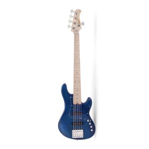 Cort GB75JJ AB бас-гитара, 5-струнная, синяя