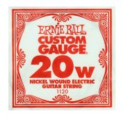 Ernie Ball 1120 струна для электро и акустических гитар. Сталь, калибр .020