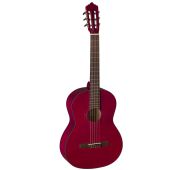 La Mancha Rubinito Rojo SM классическая гитара, цвет see through red open pore