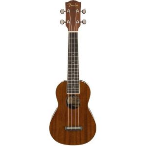 Fender Seaside-NAT Soprano Ukulele укулеле, сопрано, цвет натуральный