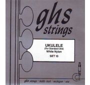 GHS 10 струны для укулеле - нейлон (.022-.028-.032-.022)