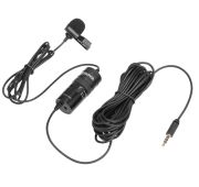 Boya BY-M1Pro универсальный петличный микрофон с функцией мониторинга и регулировкой усиления