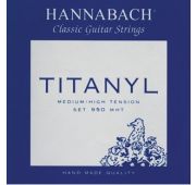 Hannabach 950MHT TYTANIL Комплект струн для классической гитары титанил/посеребренные