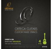 Ortega UWNY-4-BA Комплект струн для укулеле баритон