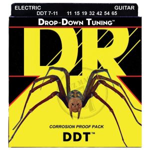 DR DDT7-11 Drop-Down Tuning струны для электрогитары 11-65