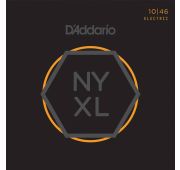 D'Addario NYXL1046 Комплект струн для электрогитары, никелированные, Regular Light, 10-46.