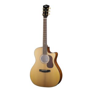 Cort Gold A6 NAT электроакустическая гитара, с чехлом, цвет натуральный