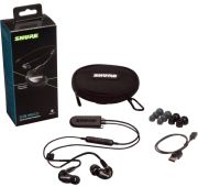 Shure SE215-K+BT2-EFS беспроводные внутриканальные Bluetooth наушники с одним динамическим драйвером, прозрачные черные