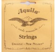 Aquila New Nylgut 15U струны для укулеле тенор (Low G-C-E-A). 4 струна в оплетке.
