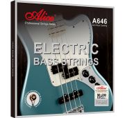 Alice A646(4)-M Комплект струн для бас-гитары, сплав железа, Medium, 45-105