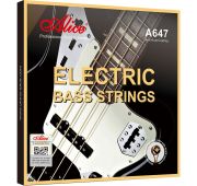 Alice A647(4)-M Комплект струн для бас-гитары, сплав железа, Medium, 45-105
