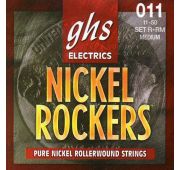 GHS R+RM Medium струны для электрогитары, серия Nickel Rockers, 11-50
