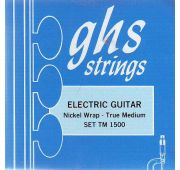 GHS TM1500 True Medium струны для электрогитары, серия Nickel Rockers, 13-56