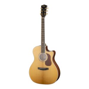 Акция! Cort Gold-A8 NAT электроакустическая гитара, с чехлом, цвет натуральный