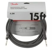 Fender 15' Professional Inst CBL GRAY TWD инструментальный кабель, серый твид, длина 4.5м
