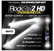 Rockstix 2 HD White светящиеся барабанные палочки, белые