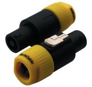 Rockcable RCL10004 кабельный разъем «speakON», 4 контакта, пластик