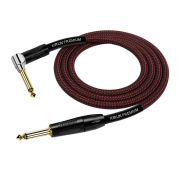 Kirlin IWB-202BFGL 3M BR кабель инструментальный, прям.угл, 3м, цвет черно-красный