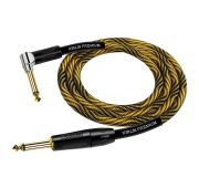 Kirlin IWB-202BFGL 3M WBO кабель инструментальный, прям/угл, 3м, цвет  Wave Gold