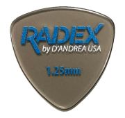 D'Andrea RDX346 1.00 медиатор в форме скругленного треугольника, серия Radex, 1.00мм, жесткий