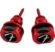 Fender Infinity Strap Locks Red замковые ремнедержатели (стрэплоки), цвет красный