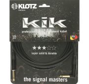Klotz KIKKG3.0PRSW KIK Кабель инструментальный, 3м, прямой/угловой коннекторы