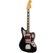 Fender Squier Classic Vibe '70s Jaguar LRL BK электрогитара, цвет черный