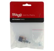 Stagg SP-PUSHPOT250B линейный потенциометр push/pull, 250к
