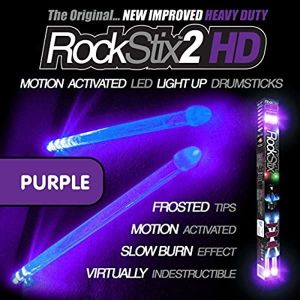 Rockstix 2 HD Purple светящиеся барабанные палочки, фиолетовые