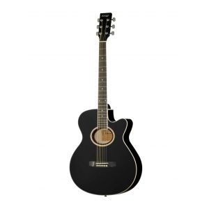 Homage LF-401C-B фольковая гитара с вырезом