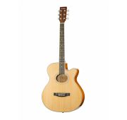 Homage LF-401C-N фольковая гитара с вырезом