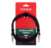 Force FLC-160/2 аудио шнур мини JACK 1/8« стерео (M)-мини JACK 1/8» стерео (M) , коннекторы ReaN by