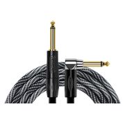 Kirlin IWB-202BFGL 6M WBW кабель инструментальный, прям/угл,  6м, цвет Wave Black