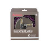 Kirlin IWB-202BFGL 3M WBP кабель инструментальный прям/угл, 3м, цвет Wave Purple