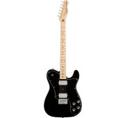 Fender Squier Affinity Telecaster Deluxe MN Black электрогитара, цвет черный