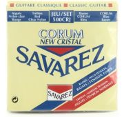 Savarez 500CRJ Corum New Cristal Red/ Blue medium-high tension струны для кл. гитары нейлон