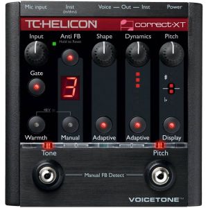 TC Helicon VoiceTone Correct XT вокальный процессор эффектов
