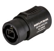 Neutrik NL4MMX переходник Speakon-Speakon, 4-х контактный, («бочонок»)
