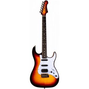 JET JS-600 BS электрогитара, Stratocaster, HSS, цвет санберст