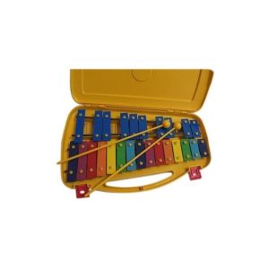 Parts SP-17 Металлофон (DV-27), 27 пластин, цветной, 2 пал., пластик кейс