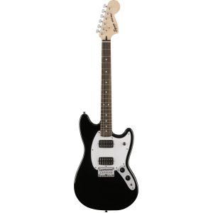 Fender Squier Bullet Mustang HH BLK электрогитара, цвет черный