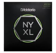 D'Addario NYXL45105 Комплект струн для бас-гитары, никелированные, Long Scale, L Top/Med Bottom, 45-105
